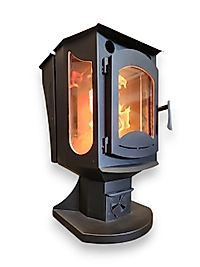 Desan Vera Manuel | 3 Taraflı Camlı Şömine Tipi Pelet Sobası - 8 kW