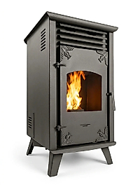 FANLI TAM OTOMATİK PELET SABASI 12 -14  KW MİNİ ŞÖMİNE