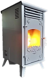 FANLI MİNİ ŞÖMİNE BEYAZ.