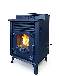 Klasik Fanlı 18 kW Pelet Sobası – Tam Otomatik & Üflemeli(Renk Seçenekleri)